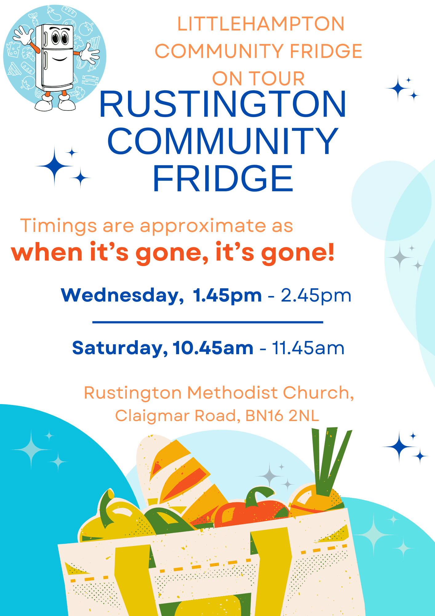 Littlehampton Community Fridge Poster.