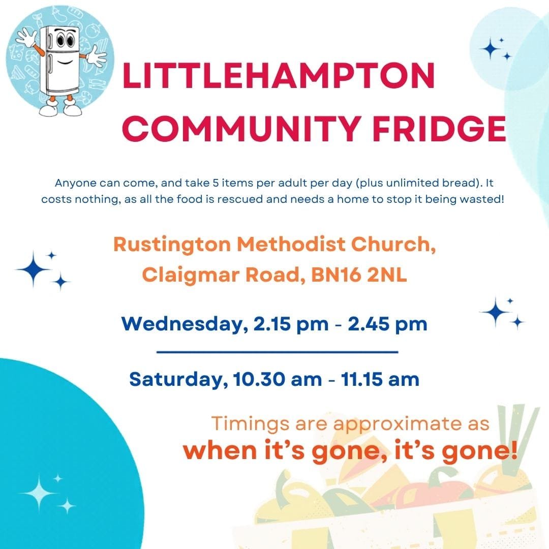 Littlehampton Community Fridge Poster. 